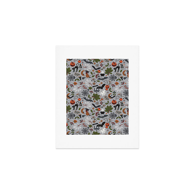 Embroidered halloween Art Print Gallery Image 1