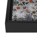 Embroidered halloween Framed Canvas Print Gallery Image 3