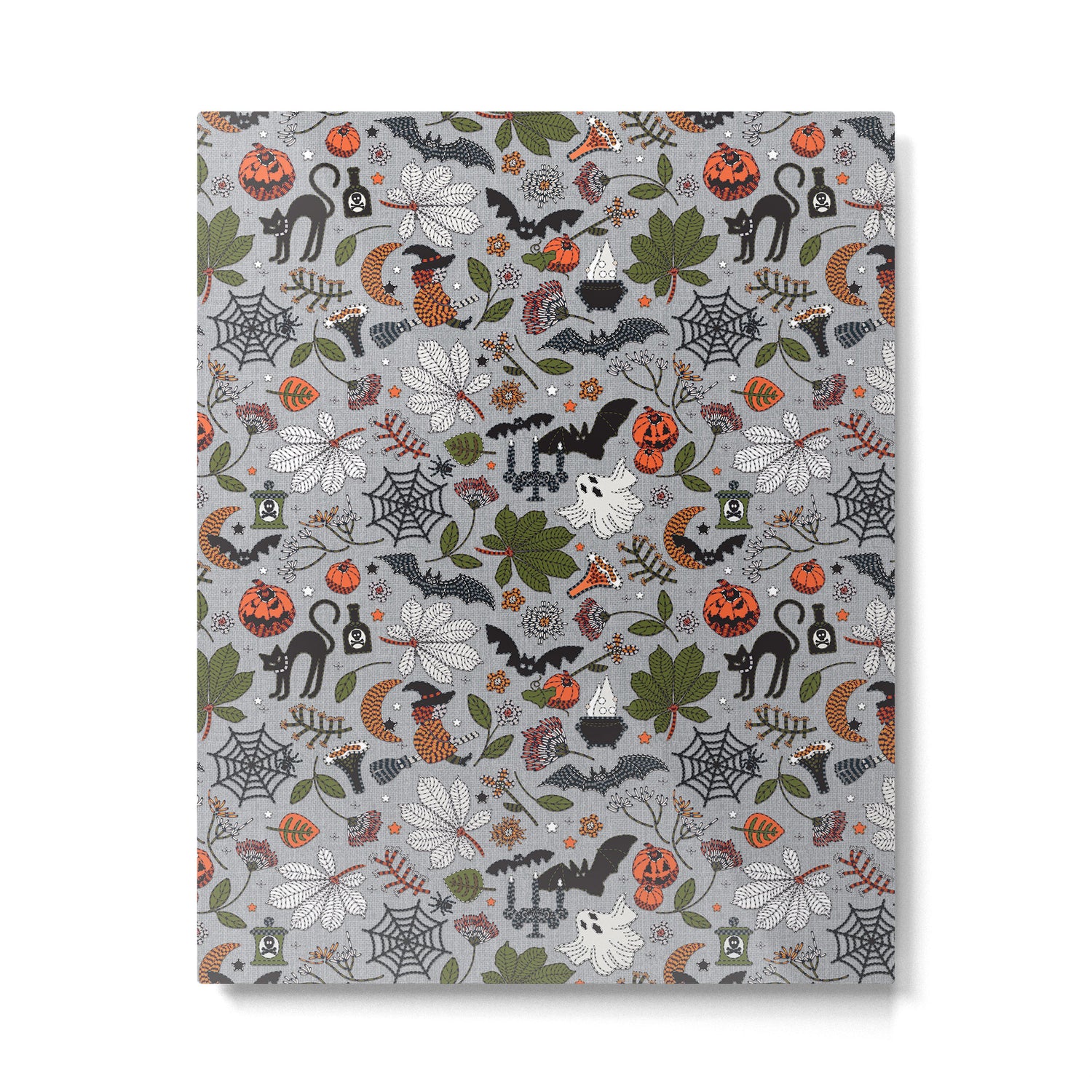 Embroidered halloween Metal Print Gallery Image 6