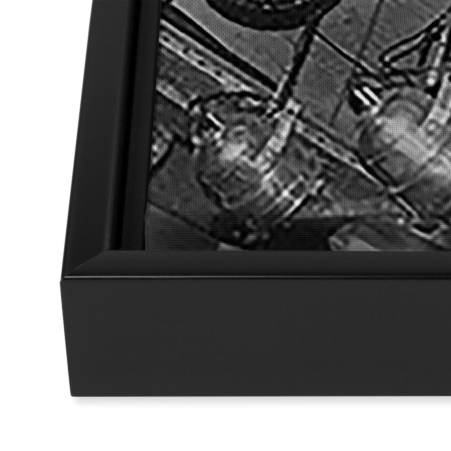 discothèque Framed Canvas Print Gallery Image 2