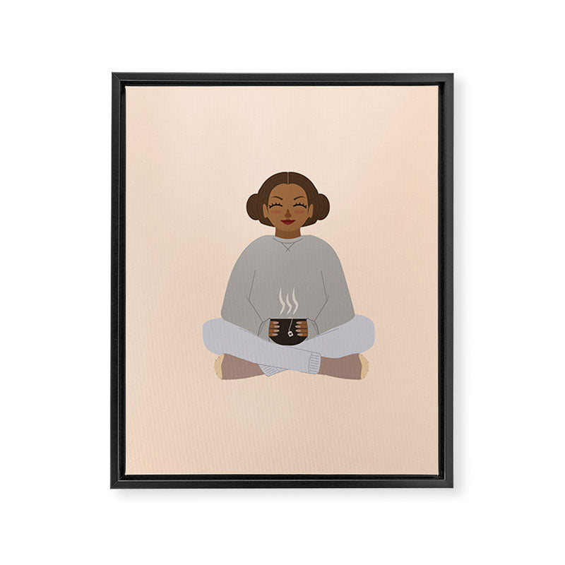 Day off Framed Canvas Print Gallery Image 8