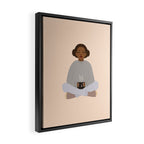 Day off Framed Canvas Print Gallery Image 2
