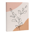 Eucalyptus Line Art Canvas Print Gallery Image 6