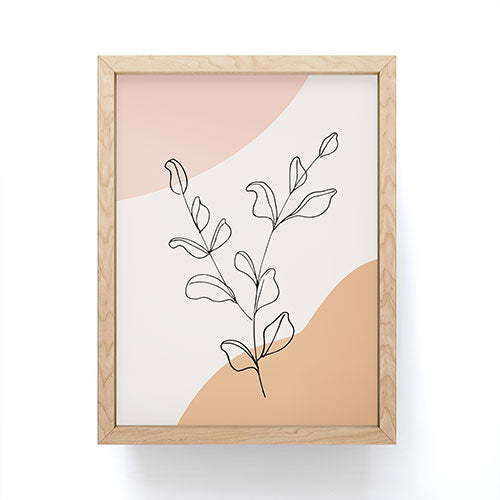Eucalyptus Line Art Mini Art Print Gallery Image 1