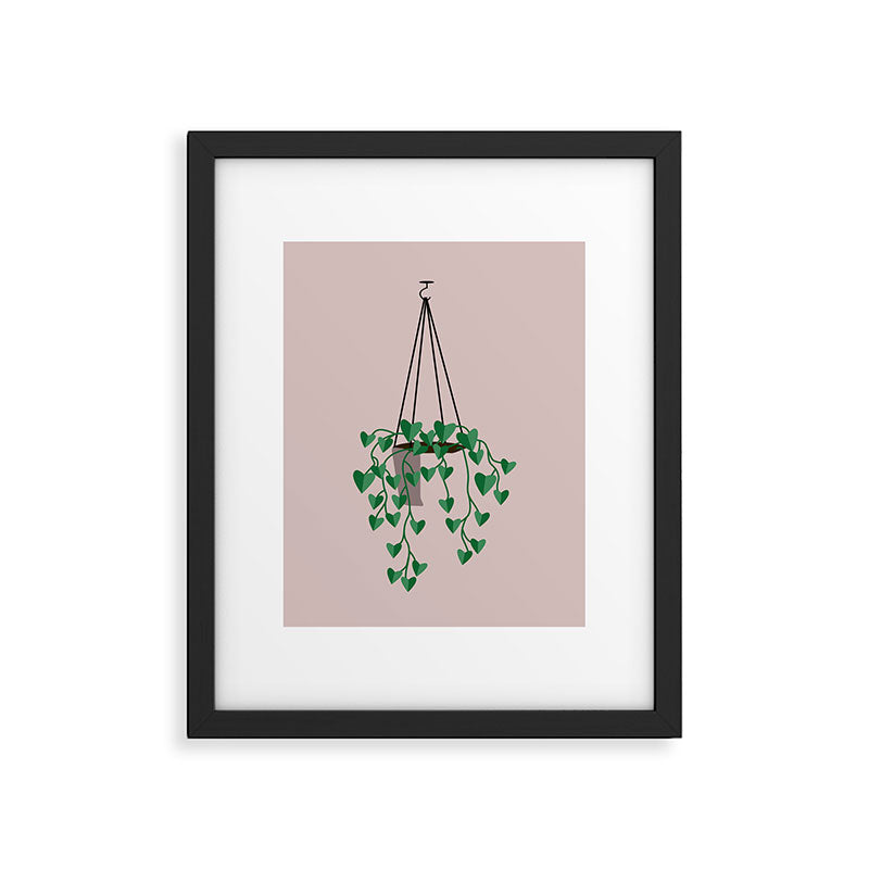 hanging house plant Framed Art Print Gallery Image 6