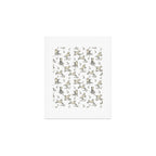Little Sheep in Meadow - Toile pattern for Children  Art Print Gallery Image 1