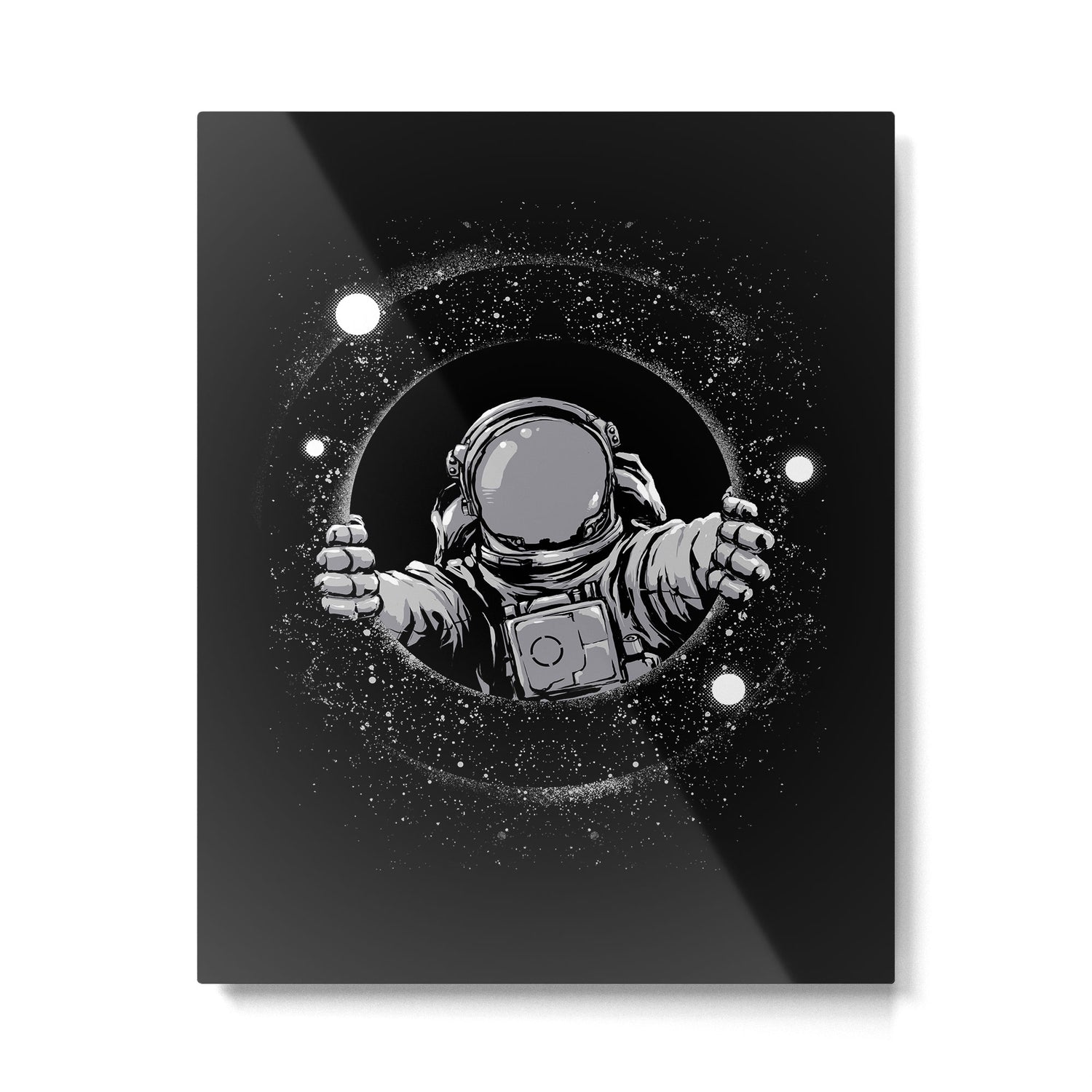Black Hole Metal Print Gallery Image 4