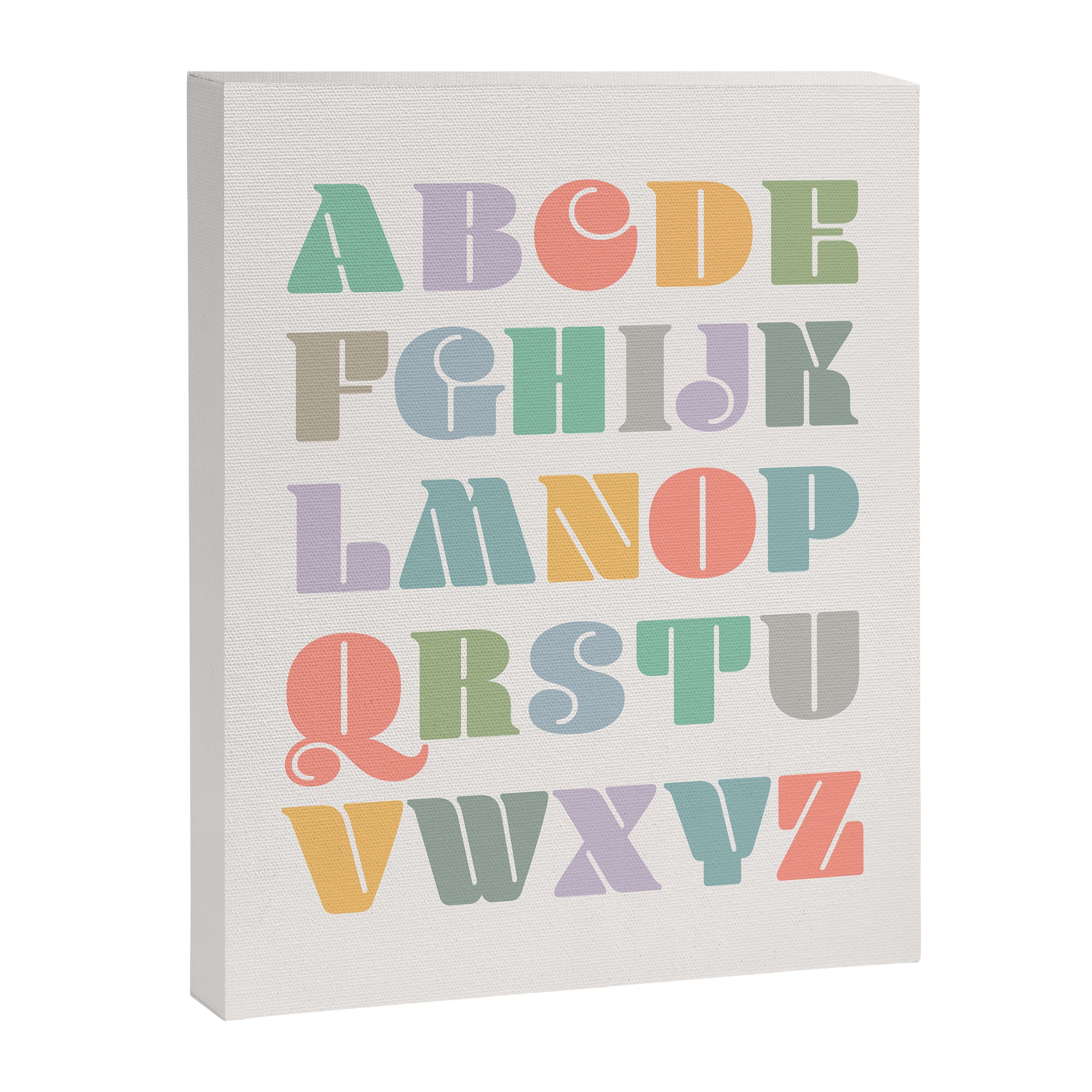 ABCs - Alphabet Canvas Print Gallery Image 6
