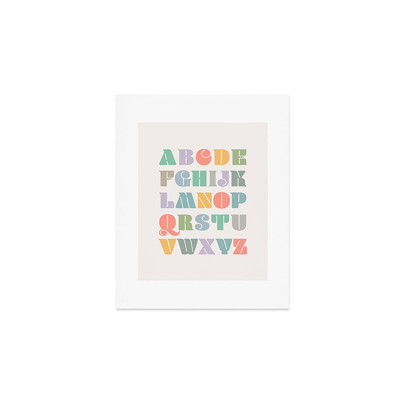 ABCs - Alphabet Art Print Gallery Image 1