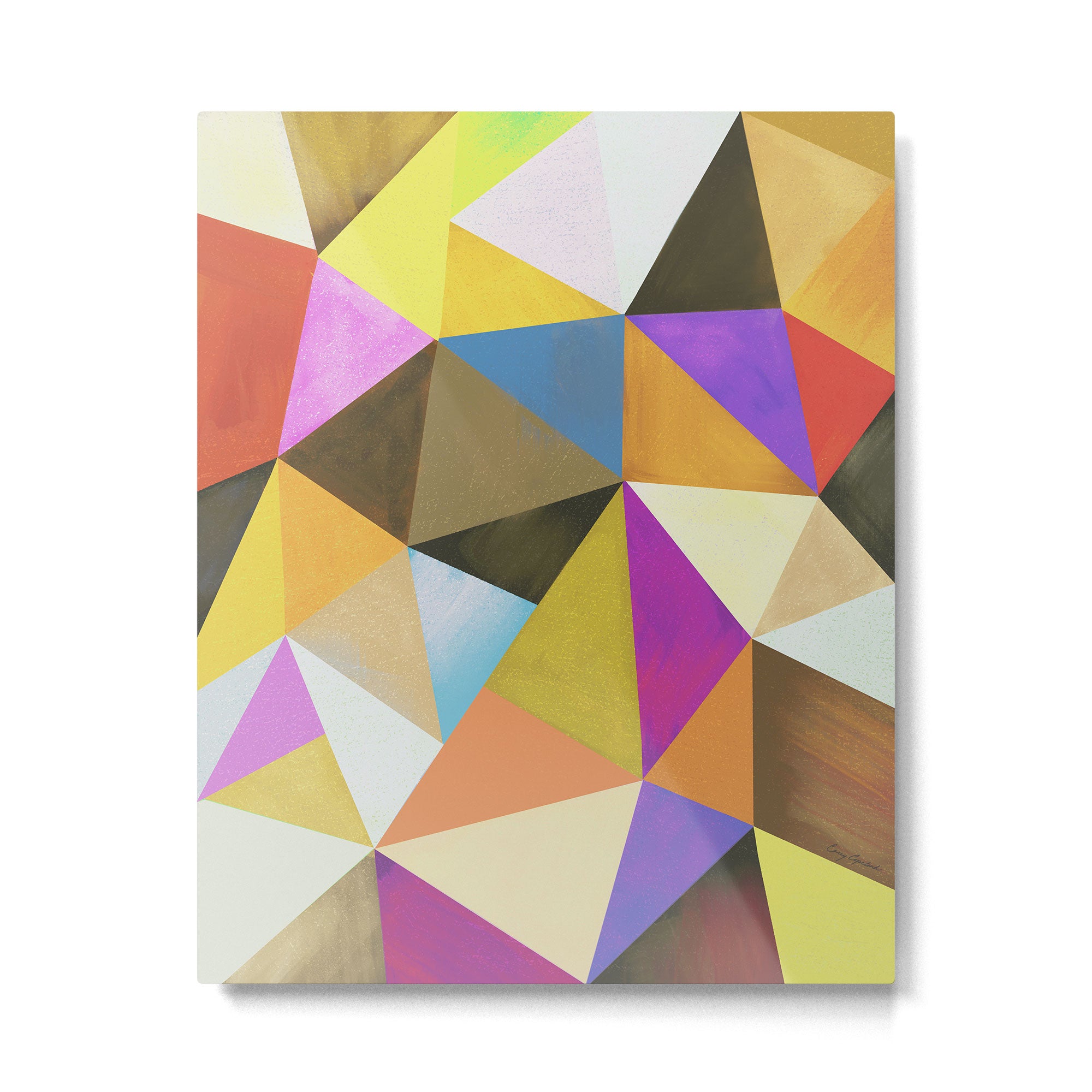 Abstract Angles Metal Print Gallery Image 6
