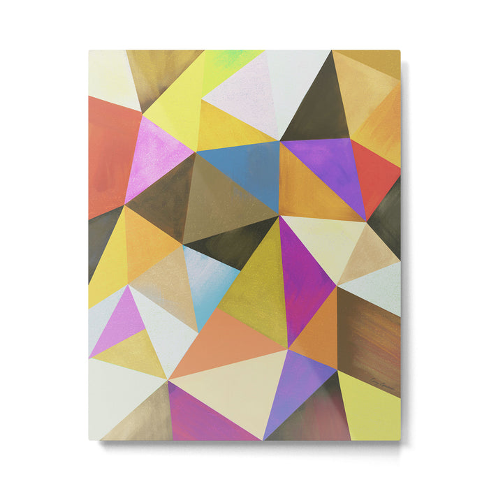 Abstract Angles Metal Print Gallery Image 1