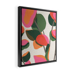 Abstract Eucalyptus Leaves Framed Canvas Print Gallery Image 2