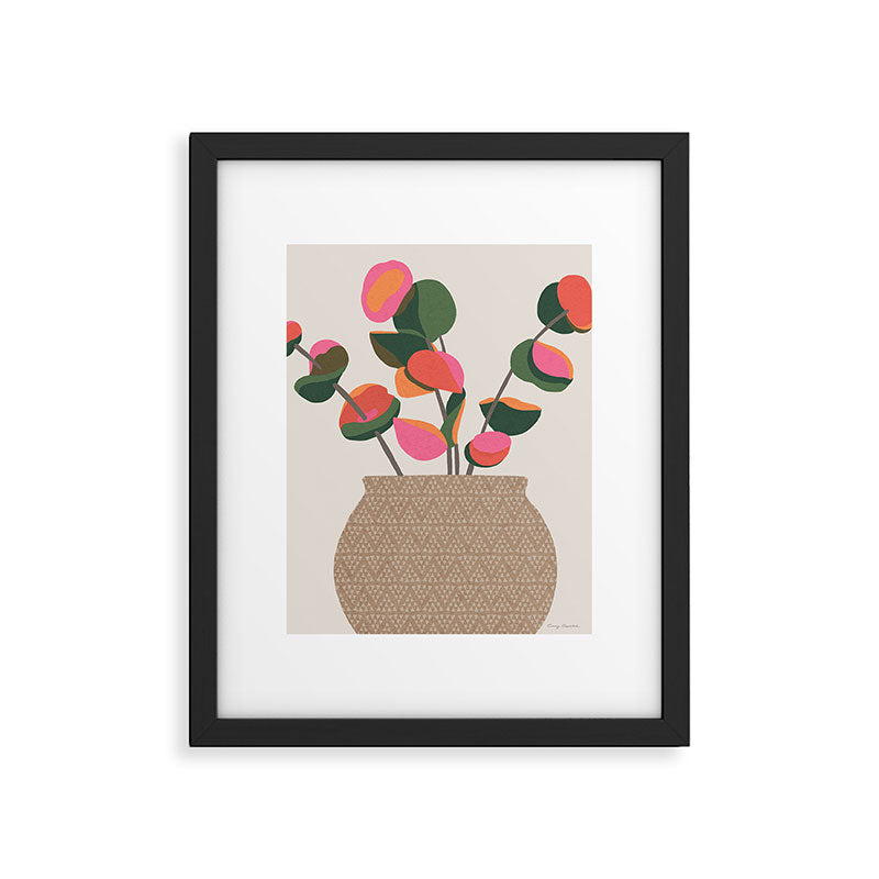 Abstract Eucalyptus Leaves III Framed Art Print Gallery Image 6