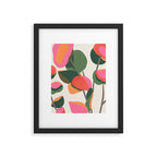 Abstract Eucalyptus Leaves Framed Art Print Gallery Image 6