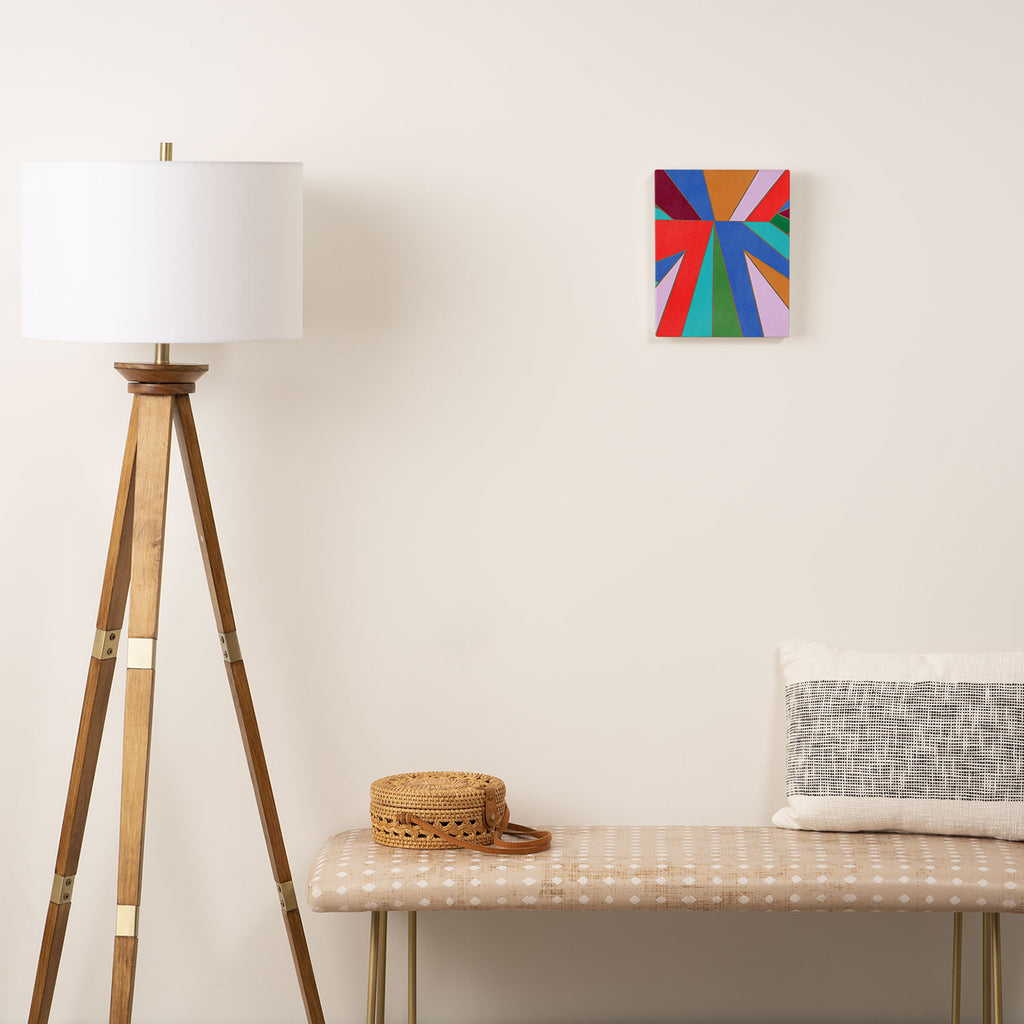 Abstract Geometric Canvas Print Gallery Image 2