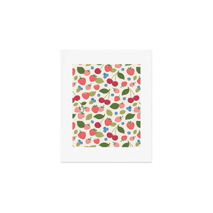 Berry Cherry Harvest Art Print Gallery Image 1