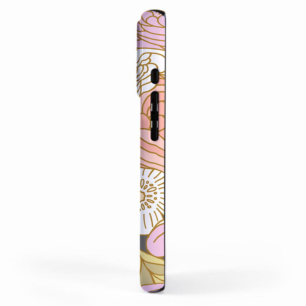 Boho Blooms | Pastel Fall Colors iPhone Case Gallery Image 2