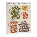 Buongiorno Retro Floral Coffee Canvas Print Gallery Image 8