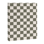 Checkerboard - Olive Green Canvas Print Gallery Image 8