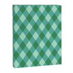 Christmas Diamond Plaid Green Pattern Canvas Print Gallery Image 8