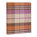 Cozy Twill Plaid - Fall Colors Canvas Print Gallery Image 8