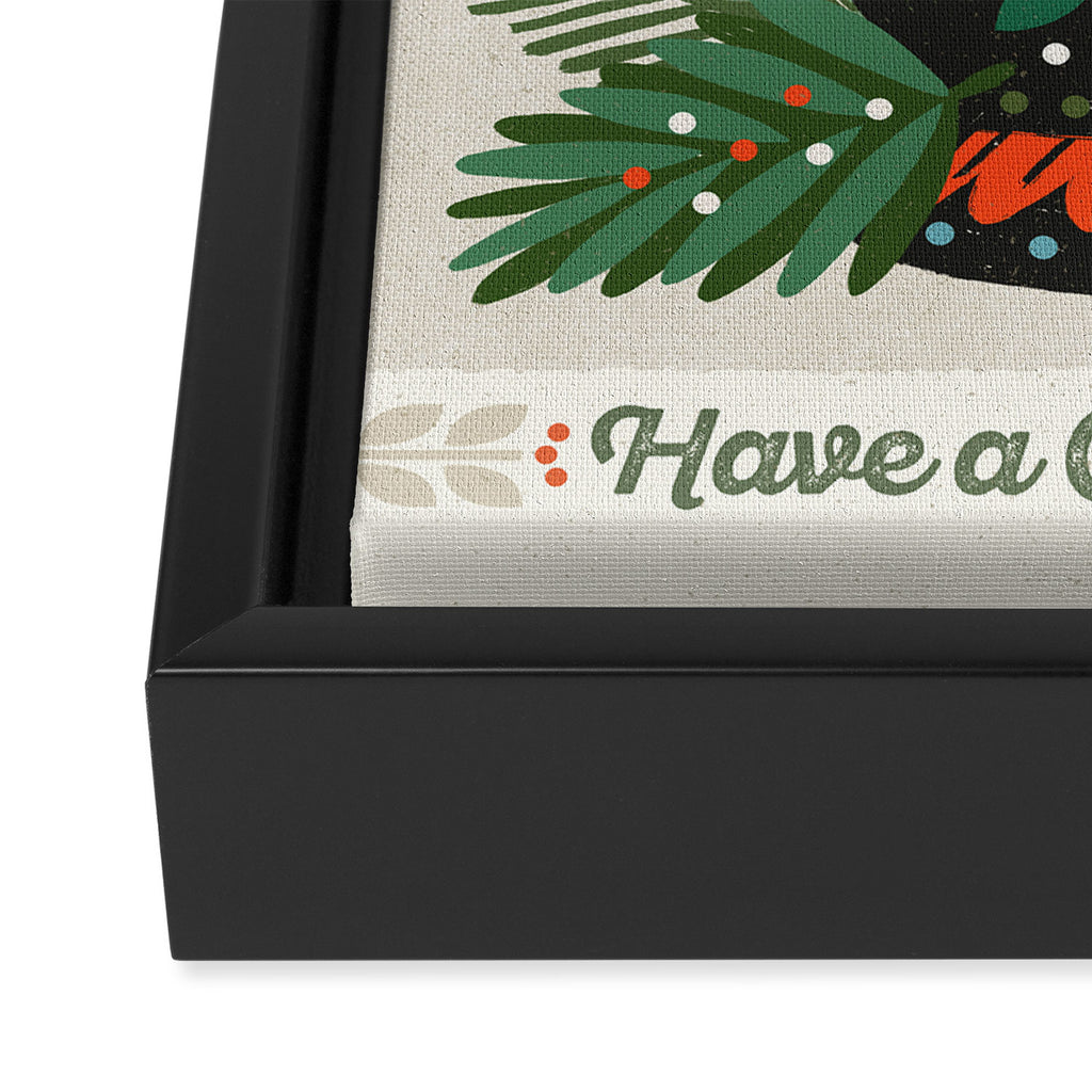 Cup of Cheer Framed Canvas Print Gallery Image 3