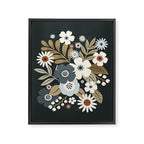 Fall Floral Botanicals Framed Canvas Print Gallery Image 6