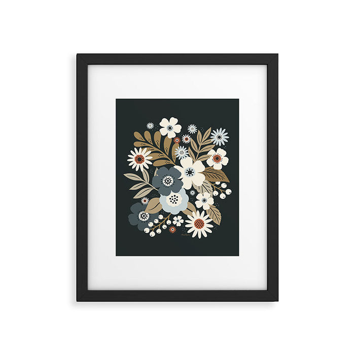Fall Floral Botanicals Framed Art Print Gallery Image 1