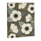 Flower Blossoms and Leaves Canvas Print Gallery Image 8