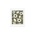 Flower Blossoms and Leaves Art Print Gallery Image 1