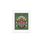 Folk Art Beetle Art Print Gallery Image 1