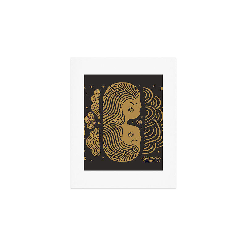 Gemini - Zodiac Sign Art Print Gallery Image 1