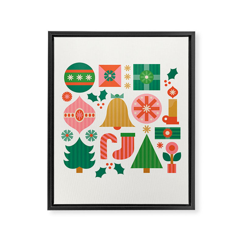 Gifts of Christmas Framed Canvas Print Gallery Image 8