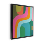 Go with the Flow Framed Canvas Print Gallery Image 2