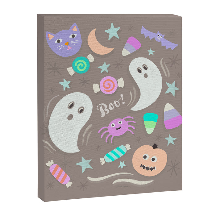 Halloween in Pastels Canvas Print Gallery Image 1