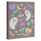 Halloween in Pastels Canvas Print Gallery Image 3