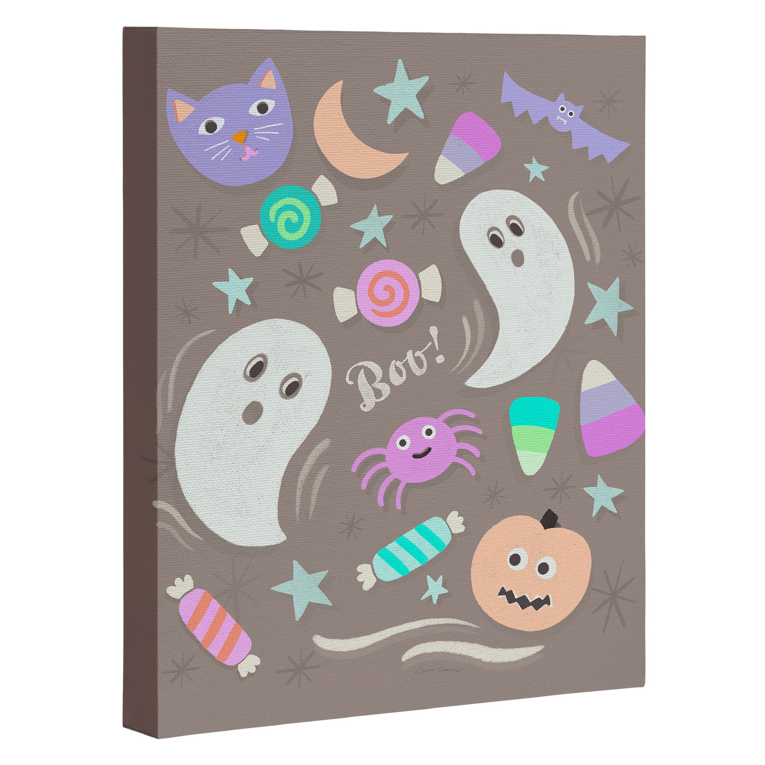 Halloween in Pastels Canvas Print Gallery Image 3