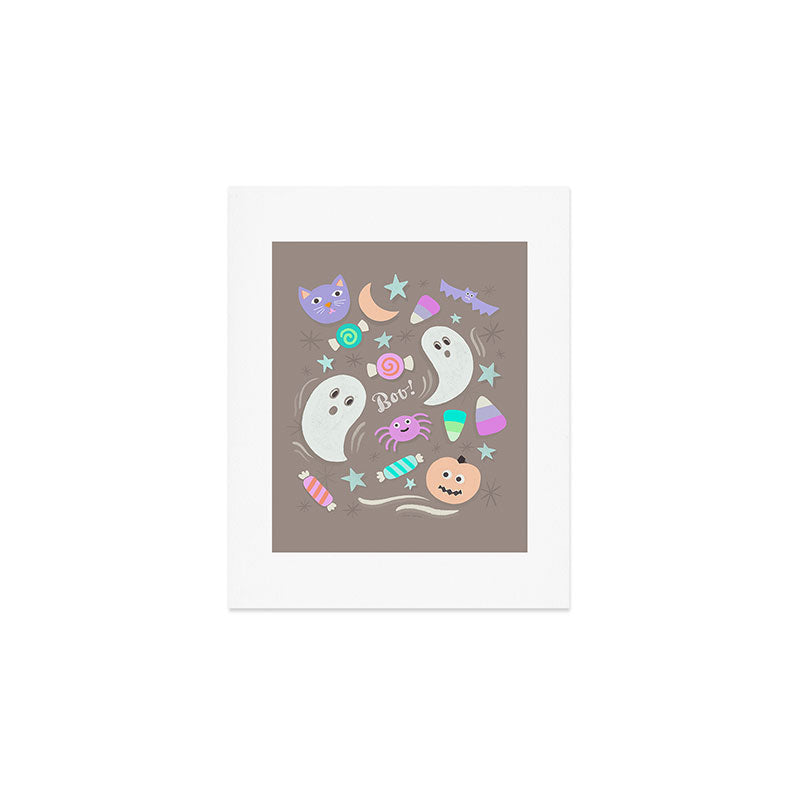 Halloween in Pastels Art Print Gallery Image 1