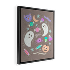 Halloween in Pastels Framed Canvas Print Gallery Image 2