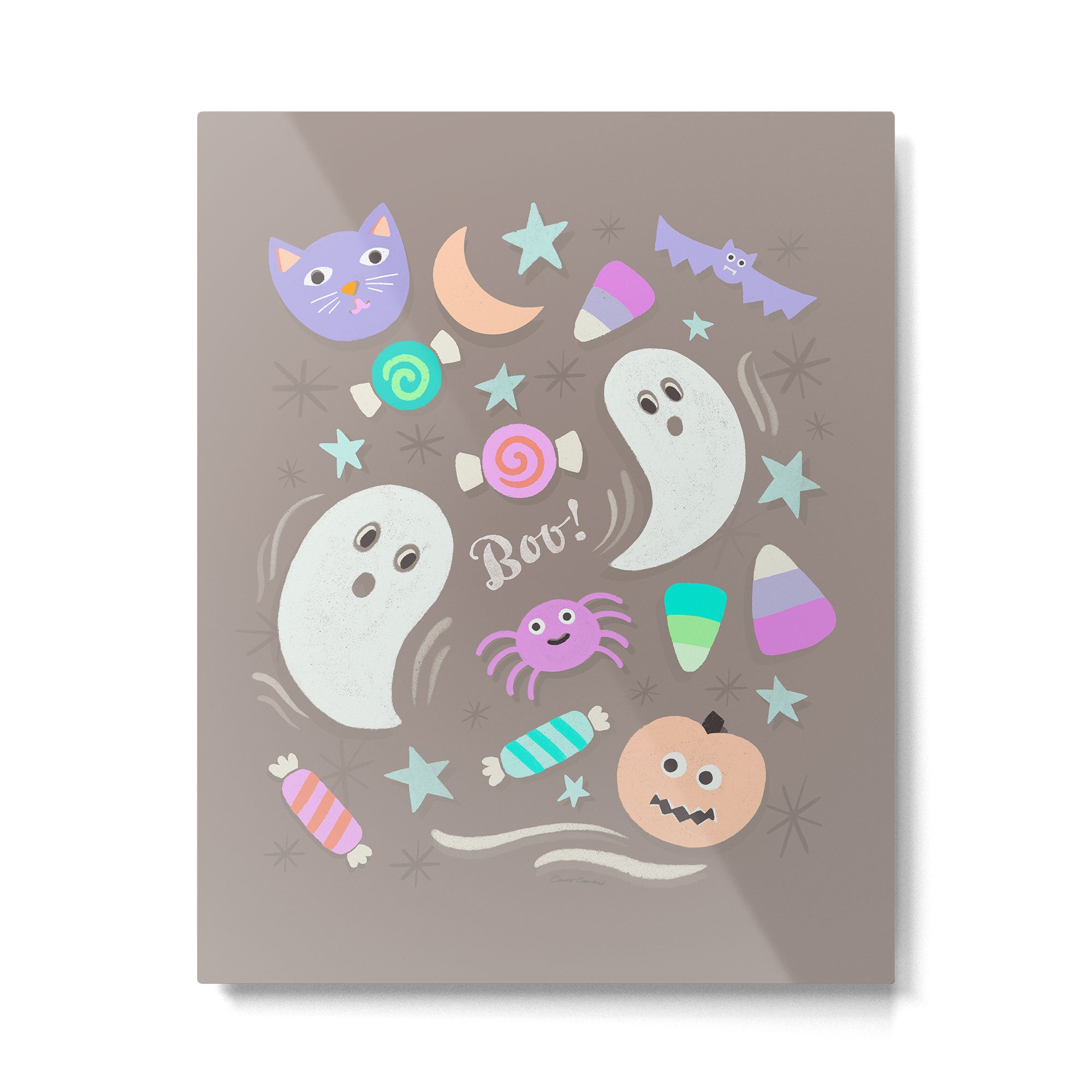 Halloween in Pastels Metal Print Gallery Image 6