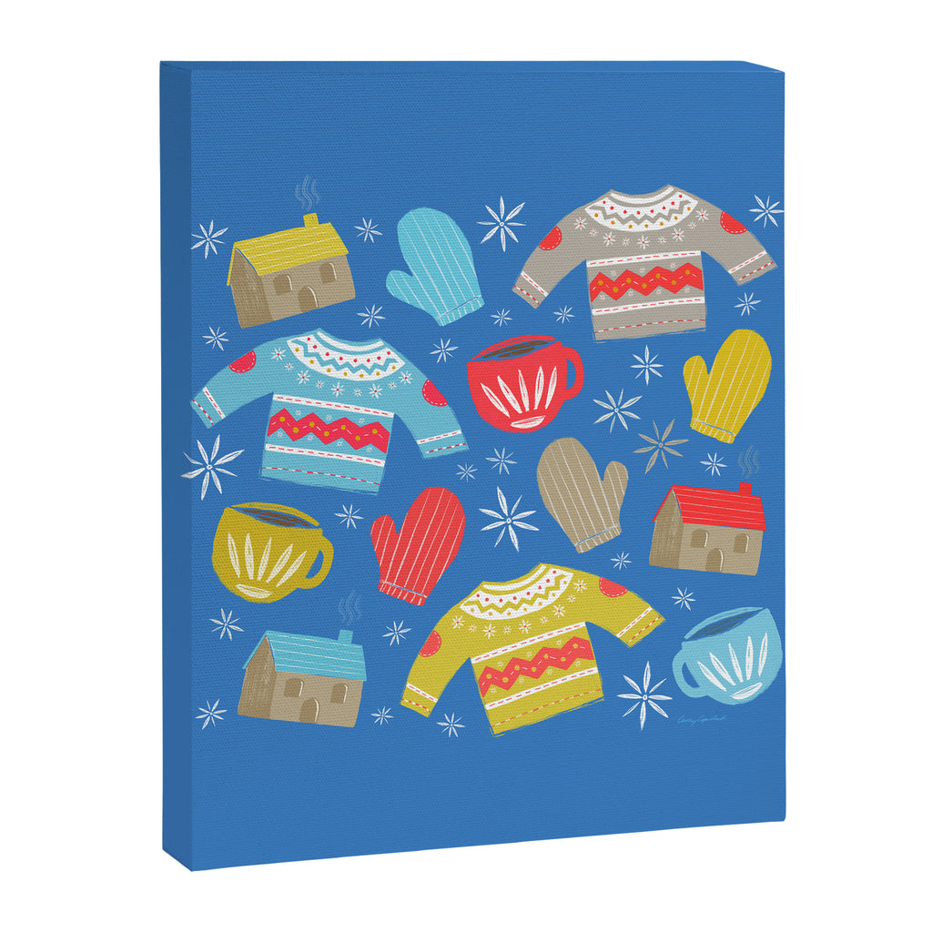Hygge Home | Blue Canvas Print Gallery Image 8