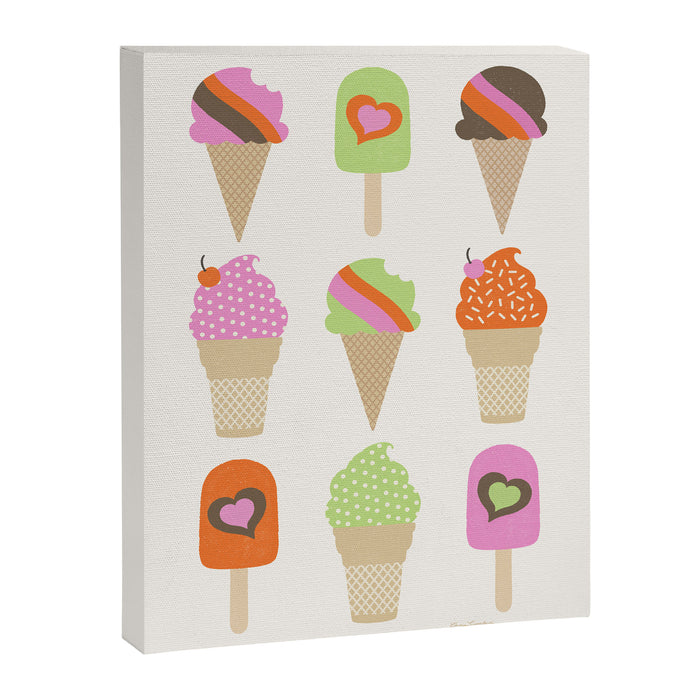 i love ice cream Canvas Print Gallery Image 1