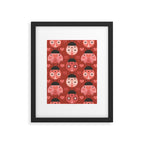 Love Bug Ladybugs - Valentines Day Colors Framed Art Print Gallery Image 6