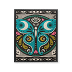Luna Moth - Black Framed Canvas Print Gallery Image 8