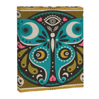 Luna Moth - Gold Canvas Print Gallery Image 8