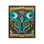 Luna Moth - Gold Framed Canvas Print Gallery Image 8