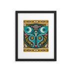 Luna Moth - Gold Framed Art Print Gallery Image 6