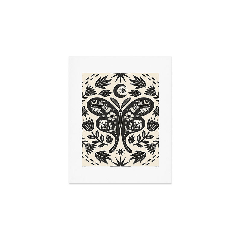 Luna Moth Art Print Gallery Image 1