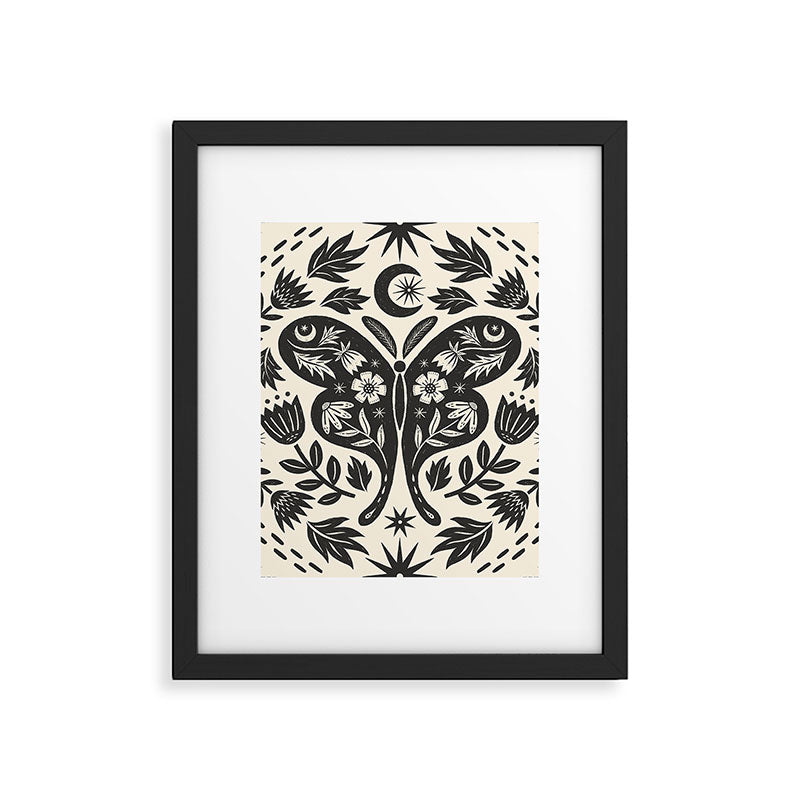 Luna Moth Framed Art Print Gallery Image 6