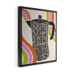 Moka Pot Rainbow - Cream Framed Canvas Print Gallery Image 2